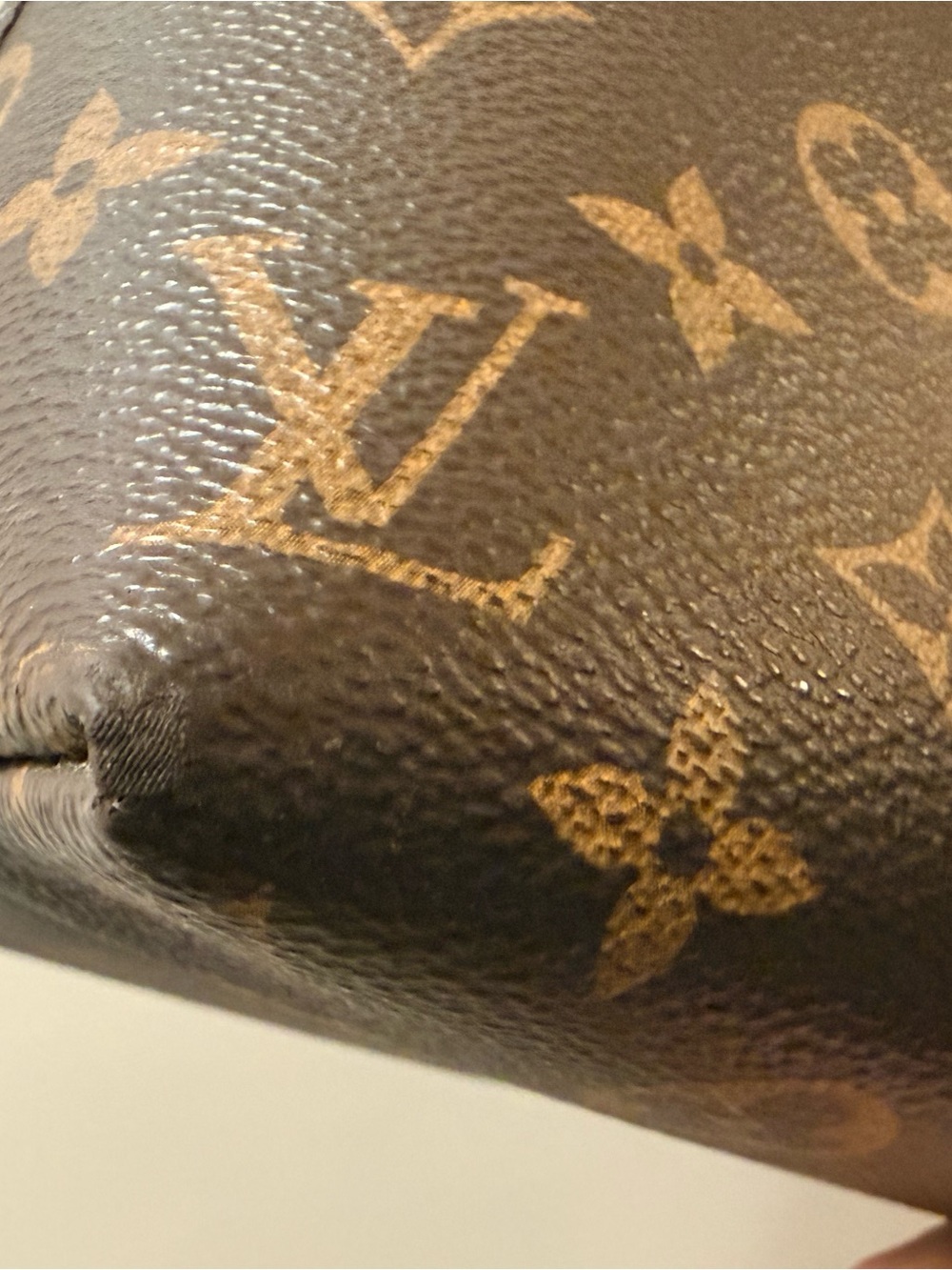 *AUTHENTIC* LOUIS VUITTON - MONOGRAM RED TWO WAY BAG - Picture 7 of 16